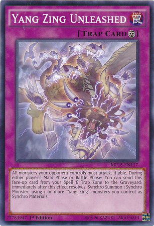Yang Zing Unleashed [MP15-EN117] Common | Good Games Adelaide SA