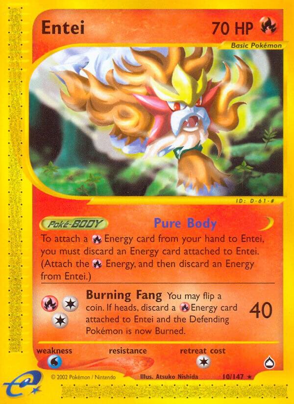 Entei 010/147 (Aquapolis)  | Good Games Adelaide SA