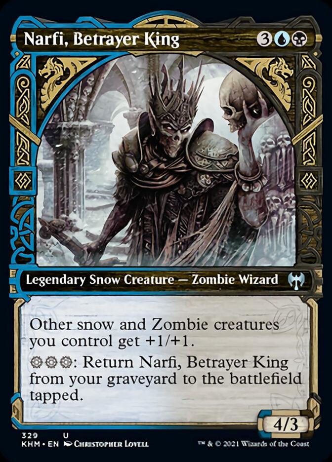 Narfi, Betrayer King (Showcase) [Kaldheim] | Good Games Adelaide SA