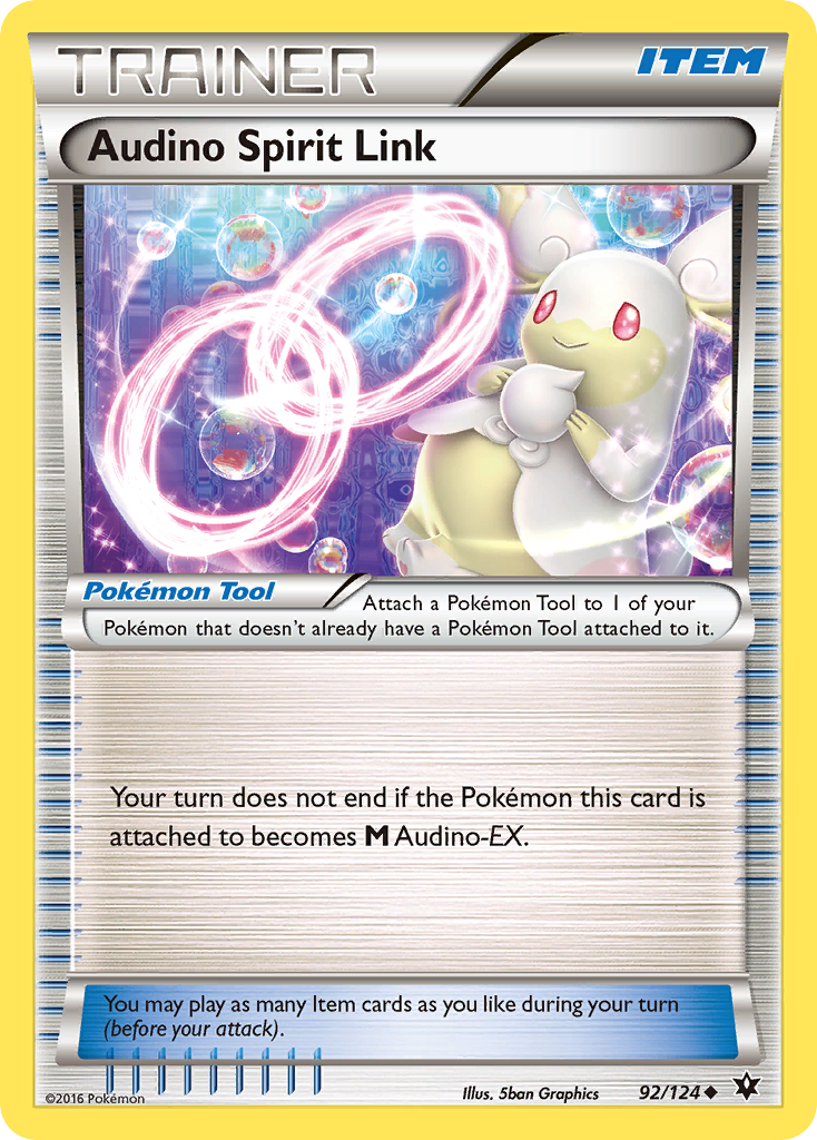 Audino Spirit Link (92/124) [XY: Fates Collide] | Good Games Adelaide SA