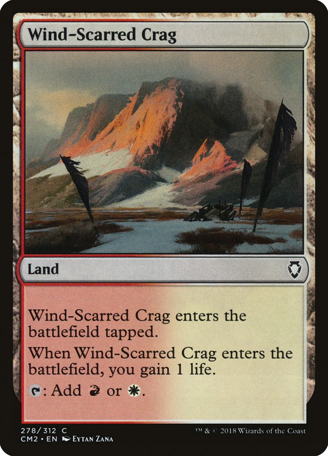 Wind-Scarred Crag [Commander Anthology Volume II] | Good Games Adelaide SA