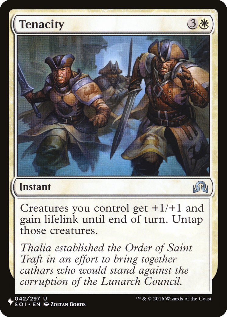 Tenacity [The List Reprints] | Good Games Adelaide SA