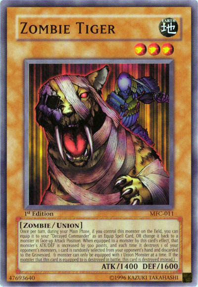 Zombie Tiger [MFC-011] Common | Good Games Adelaide SA
