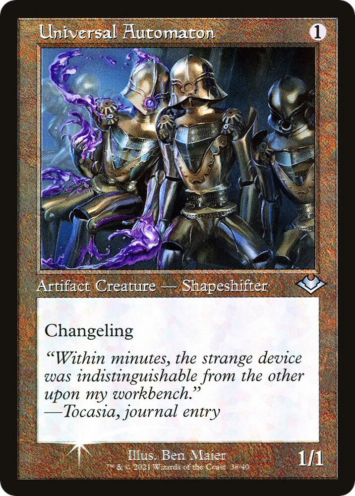 Universal Automaton 38/40 (Modern Horizons)  - Retro Foil | Good Games Adelaide SA