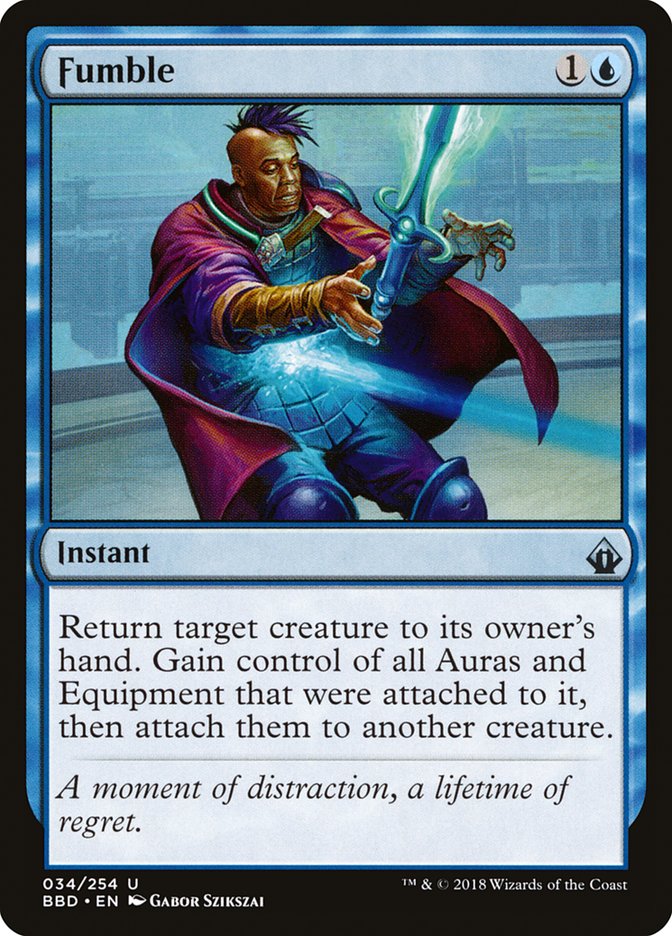 Fumble 34 (Battlebond)  - Foil | Good Games Adelaide SA