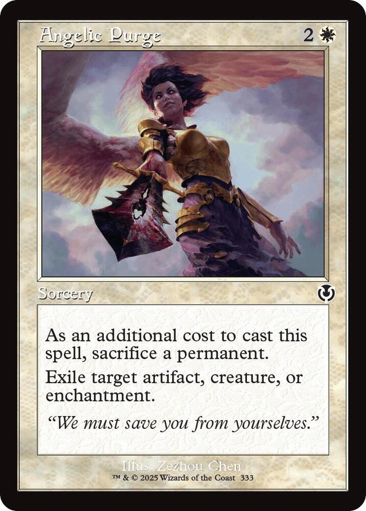 Angelic Purge 333 (Innistrad Remastered)  - Foil | Good Games Adelaide SA