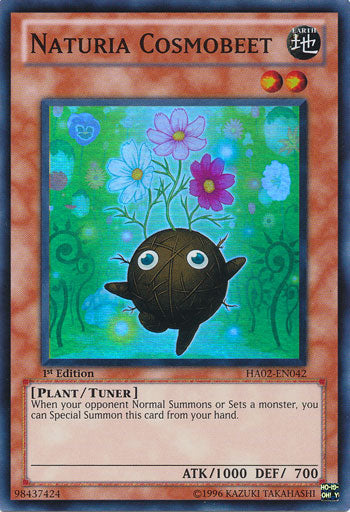 Naturia Cosmobeet [HA02-EN042] Super Rare | Good Games Adelaide SA