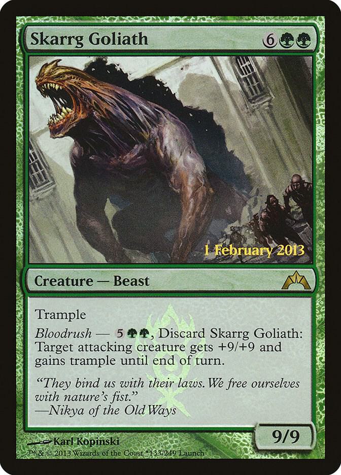 Skarrg Goliath 133 (Launch Party & Release Event Promos)  - Foil | Good Games Adelaide SA