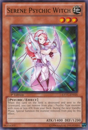 Serene Psychic Witch [EXVC-EN026] Common | Good Games Adelaide SA