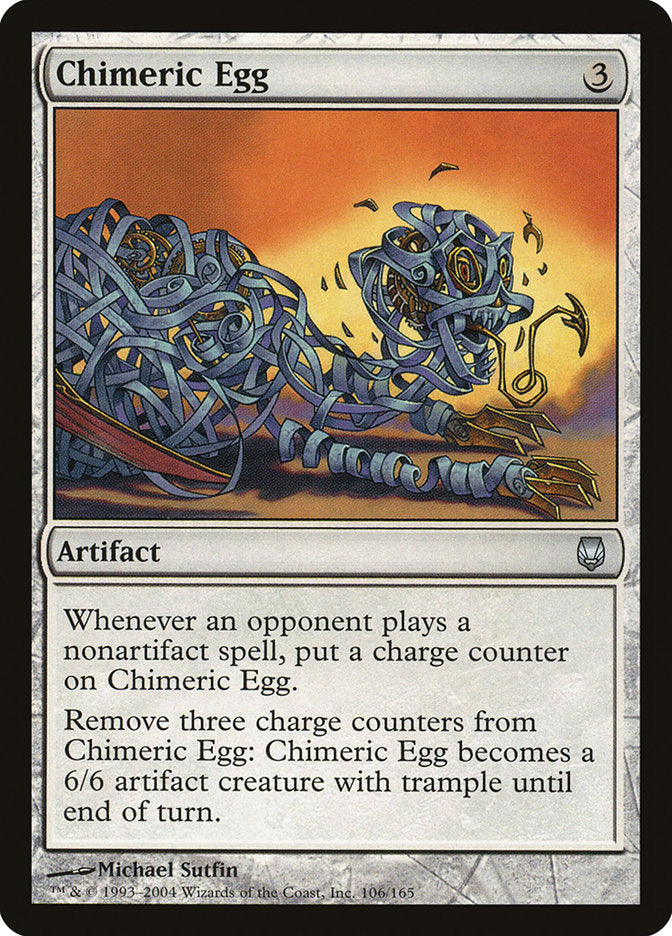 Chimeric Egg 106 (Darksteel)  - Foil | Good Games Adelaide SA