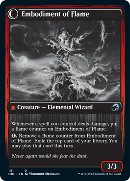 Flame Channeler // Embodiment of Flame [Innistrad: Double Feature] | Good Games Adelaide SA