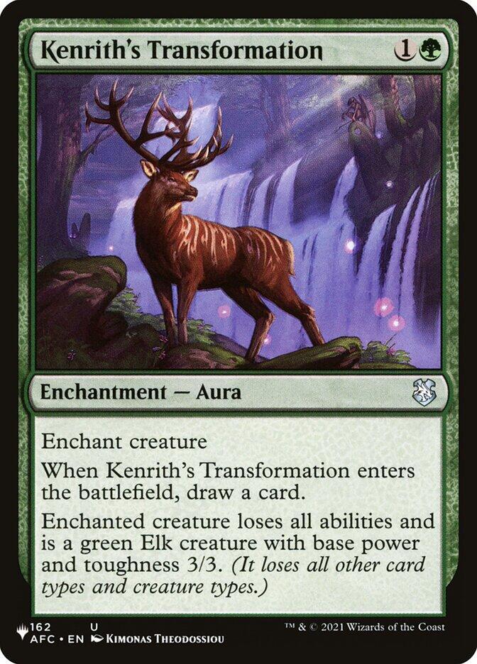 Kenriths Transformation 162/062 (The List Reprints)  | Good Games Adelaide SA