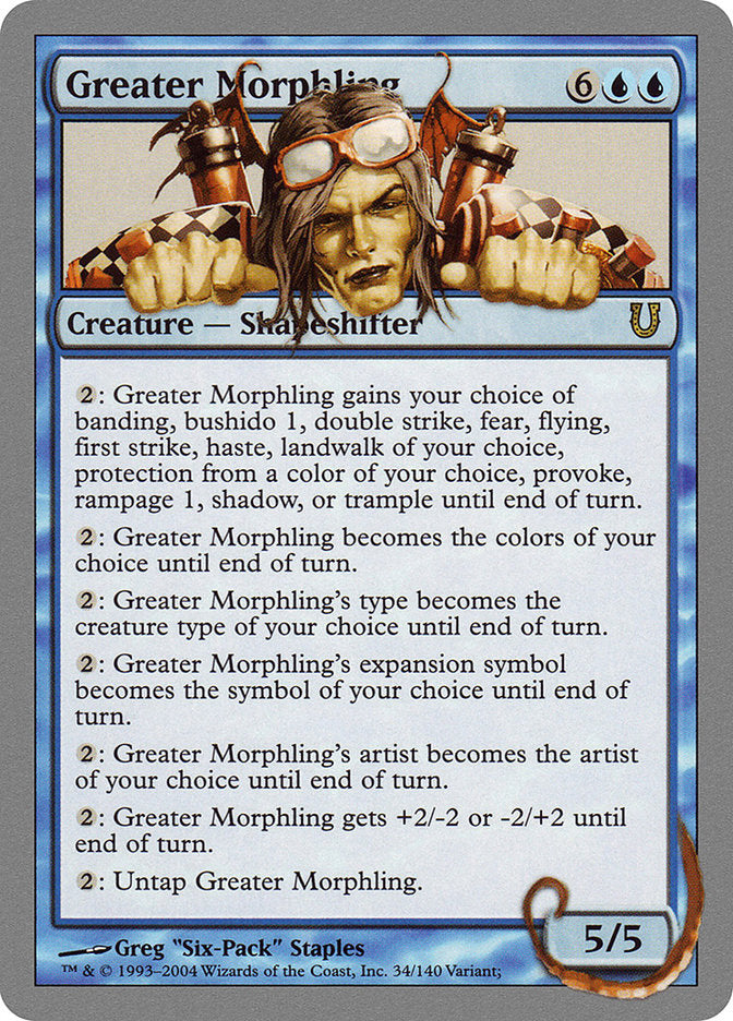 Greater Morphling 34 (Unhinged)  - Foil | Good Games Adelaide SA