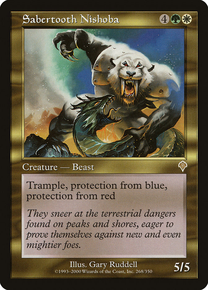 Sabertooth Nishoba 268 (Invasion)  | Good Games Adelaide SA