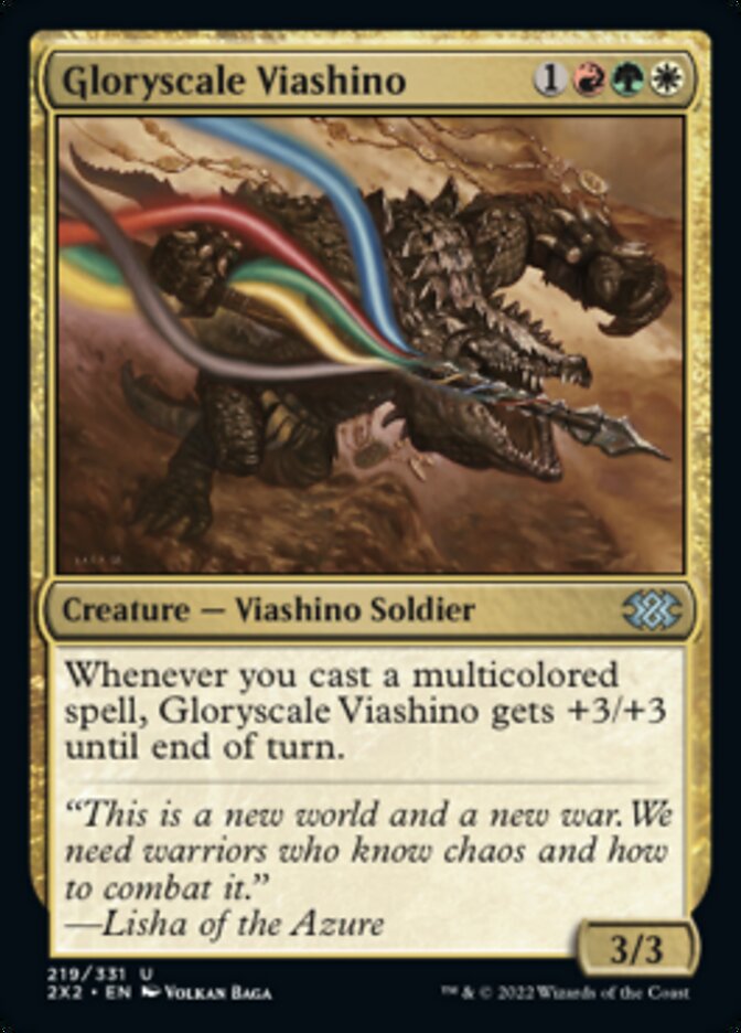 Gloryscale Viashino [Double Masters 2022] | Good Games Adelaide SA