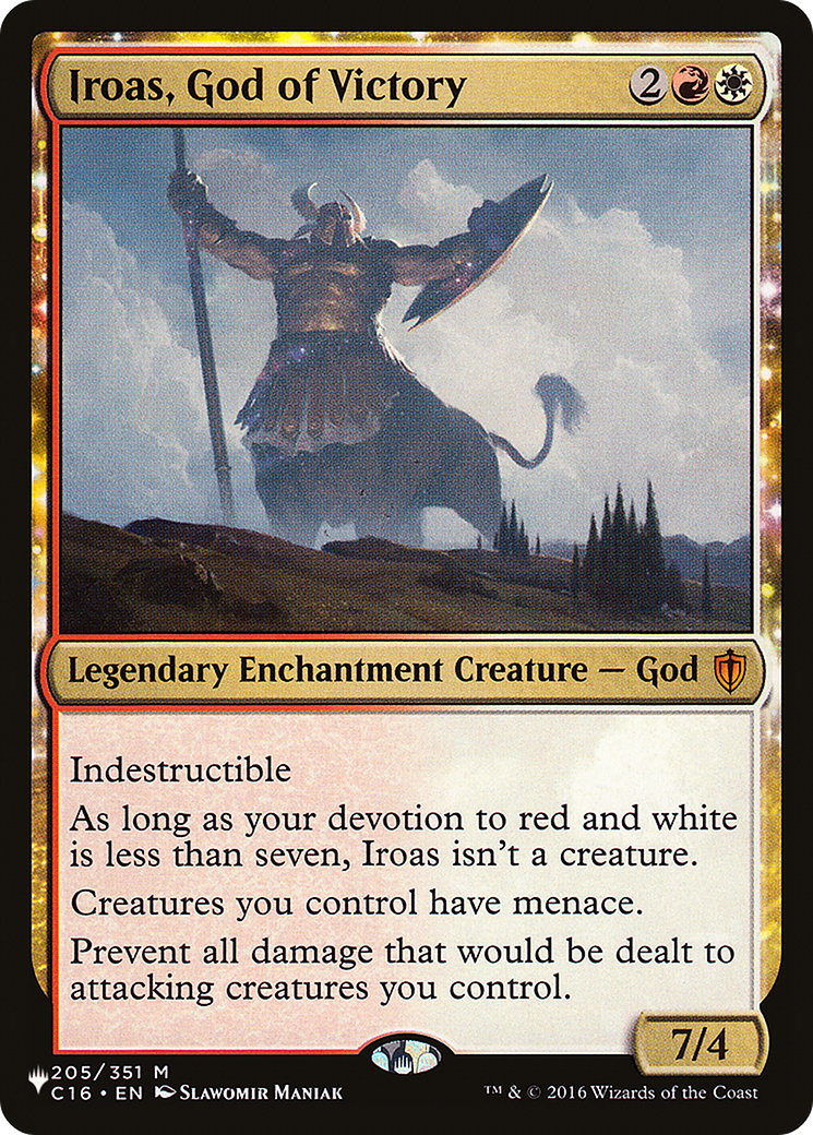 Iroas, God of Victory [The List Reprints] | Good Games Adelaide SA