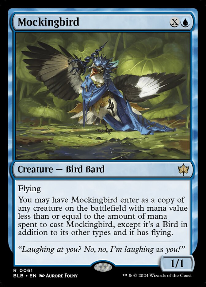 Mockingbird 61 (Bloomburrow)  - Foil | Good Games Adelaide SA