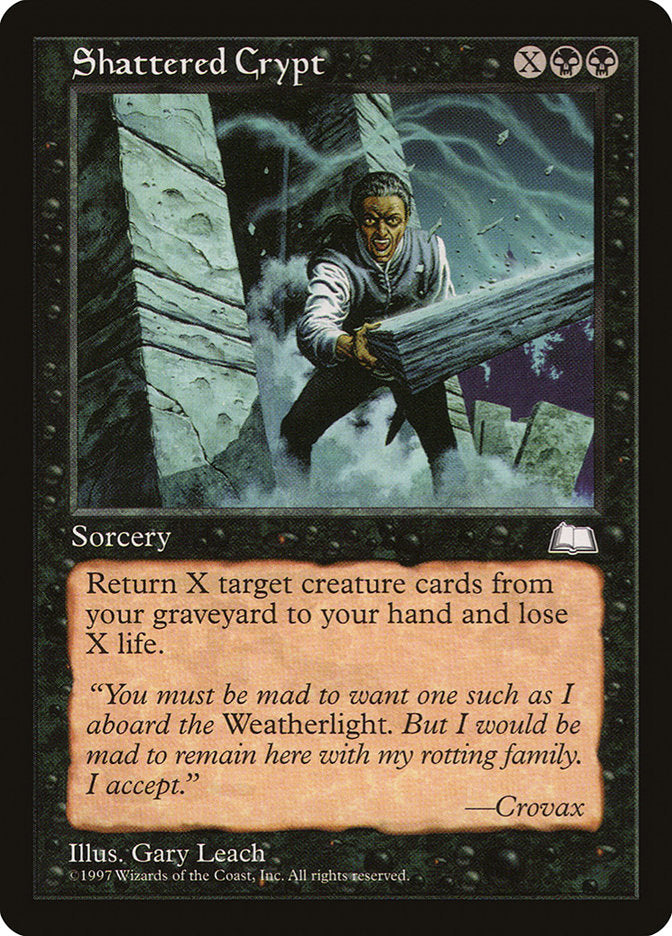 Shattered Crypt  (Weatherlight)  | Good Games Adelaide SA