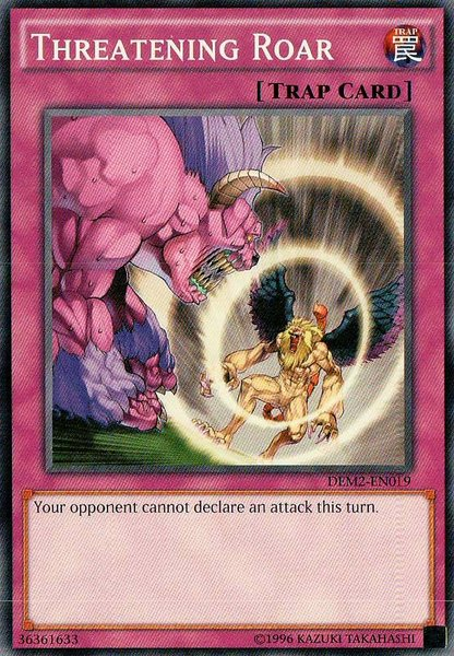 Threatening Roar [DEM2-EN019] Common | Good Games Adelaide SA