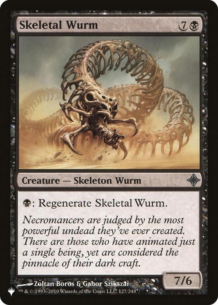 Skeletal Wurm 127/248 (The List Reprints)  | Good Games Adelaide SA
