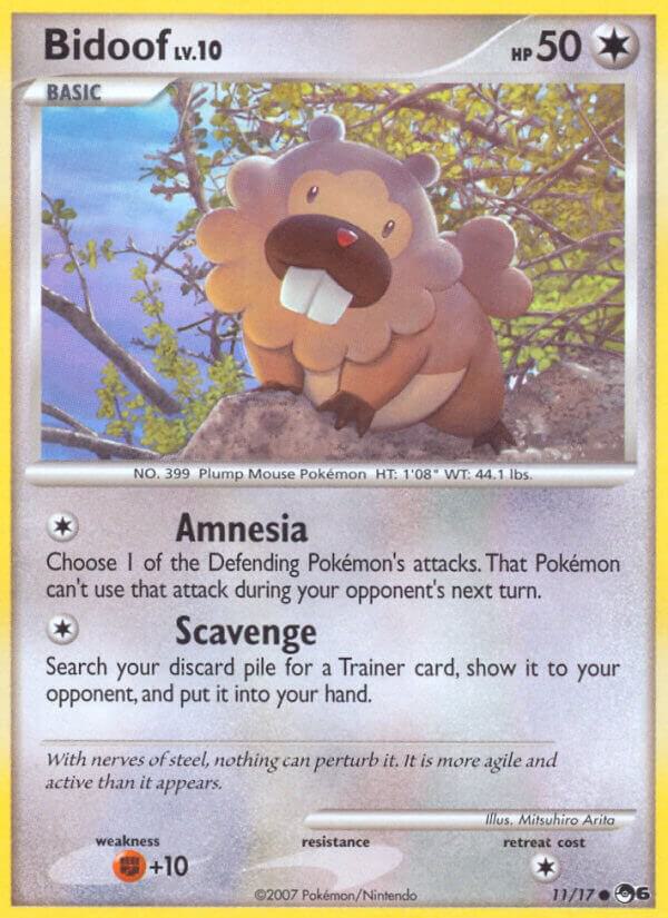 Bidoof 011/017 (POP Series 6)  | Good Games Adelaide SA