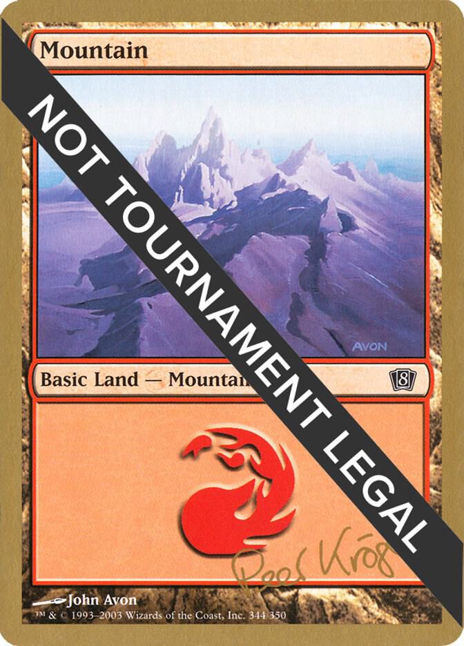 Mountain 344 2003 Wolfgang Eder 8ED  (World Championship Decks)  | Good Games Adelaide SA