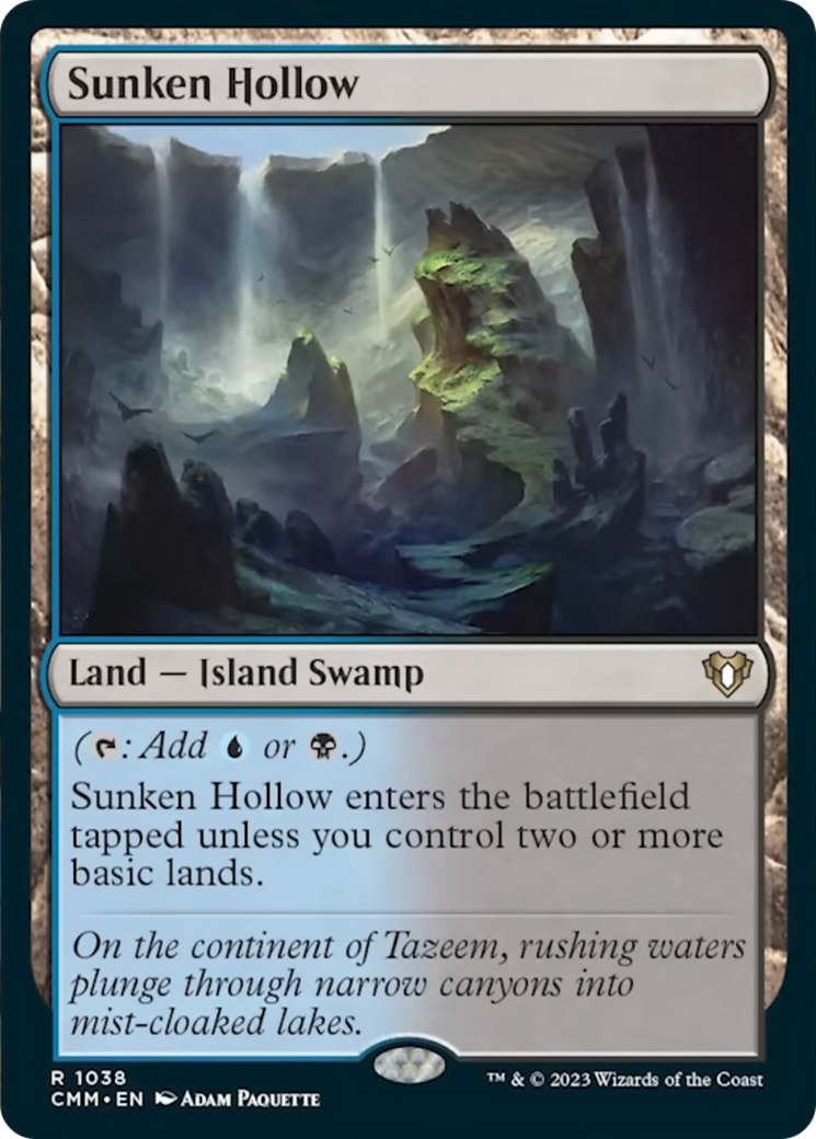 Sunken Hollow [Commander Masters] | Good Games Adelaide SA
