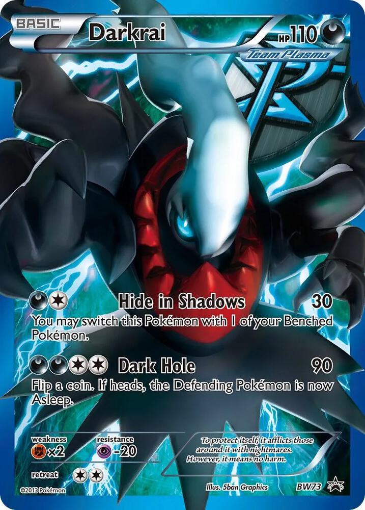 Darkrai Team Plasma BW73 (Black and White Promos)  - Holofoil | Good Games Adelaide SA
