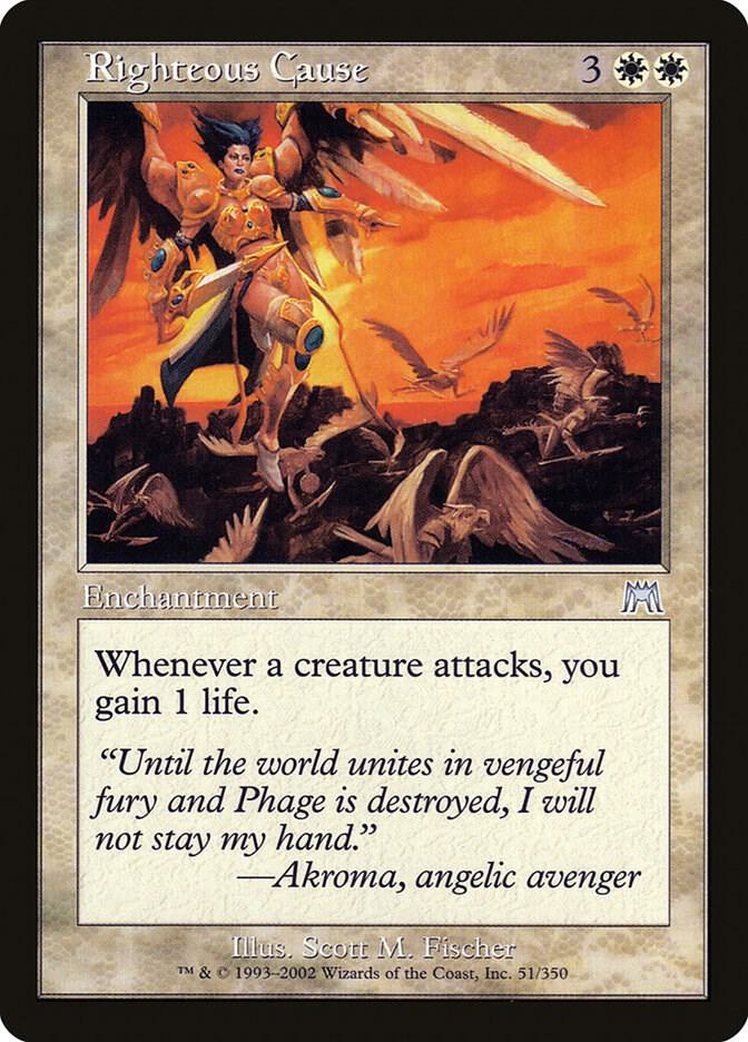 Righteous Cause 51 (Onslaught)  - Foil | Good Games Adelaide SA