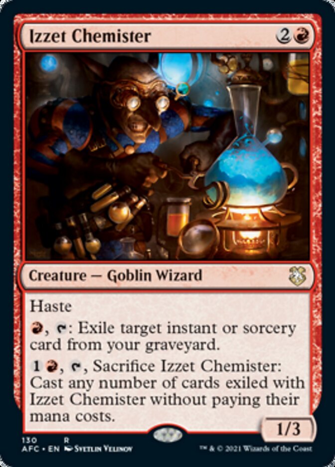 Izzet Chemister [Dungeons & Dragons: Adventures in the Forgotten Realms Commander] | Good Games Adelaide SA