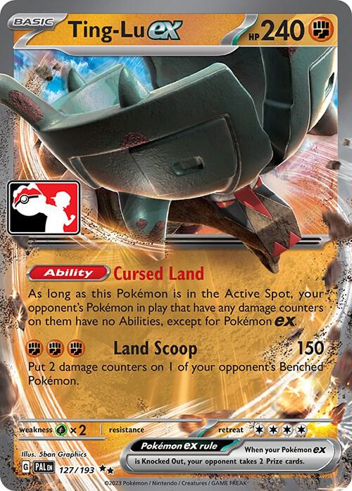Ting Lu ex Series 4 127/193 (Prize Pack Series Cards)  - Holofoil | Good Games Adelaide SA
