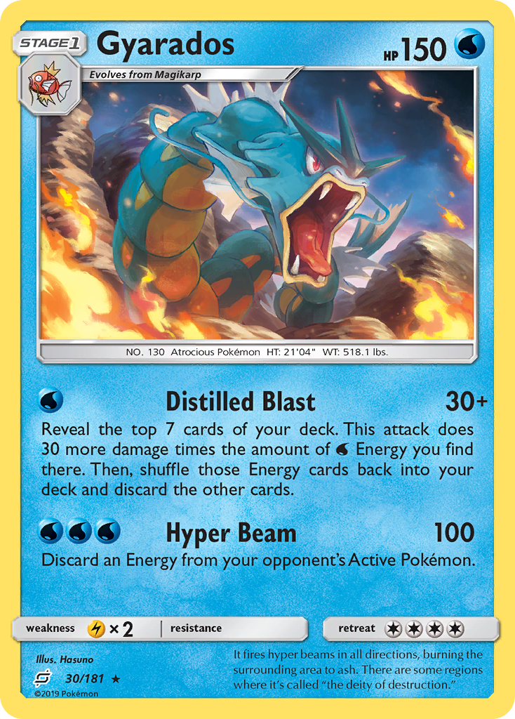 Gyarados (30/181) [Sun & Moon: Team Up] | Good Games Adelaide SA