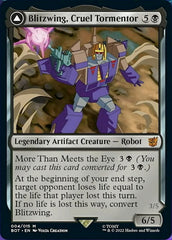 Blitzwing, Cruel Tormentor // Blitzwing, Adaptive Assailant [Universes Beyond: Transformers] | Good Games Adelaide SA