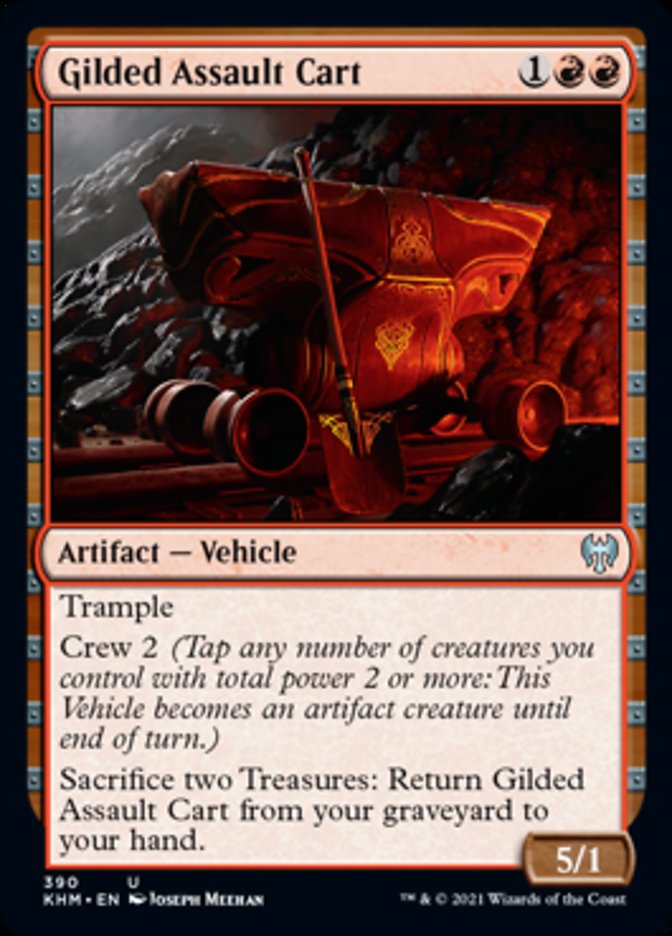 Gilded Assault Cart [Kaldheim] | Good Games Adelaide SA