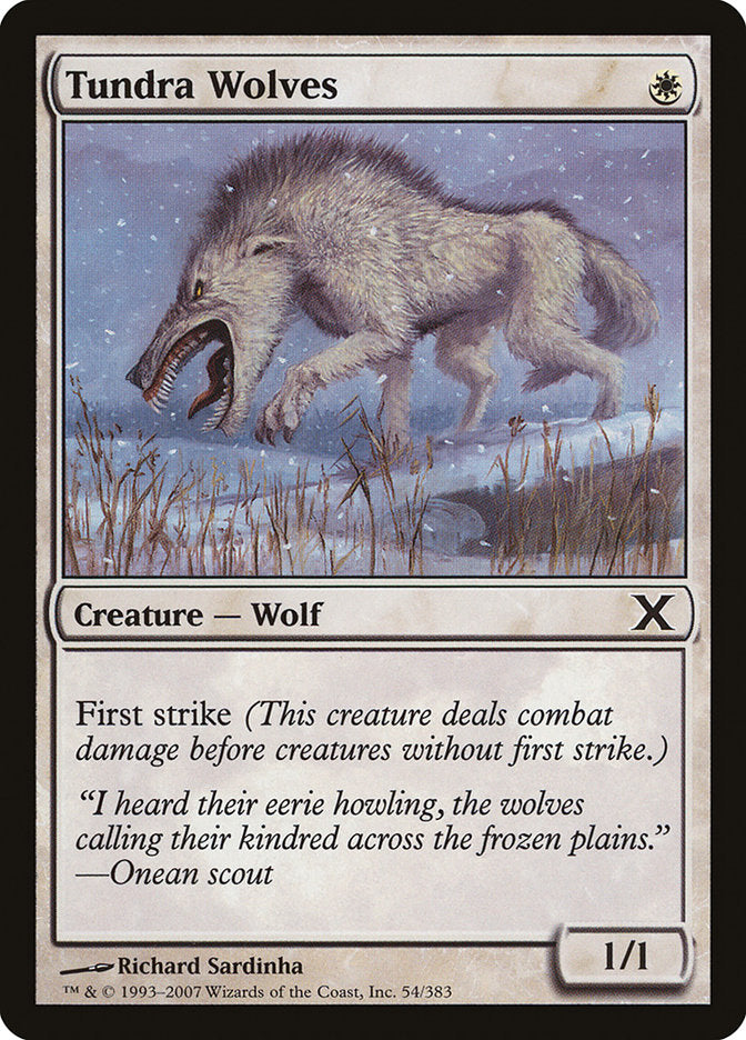 Tundra Wolves 54 (10th Edition)  | Good Games Adelaide SA