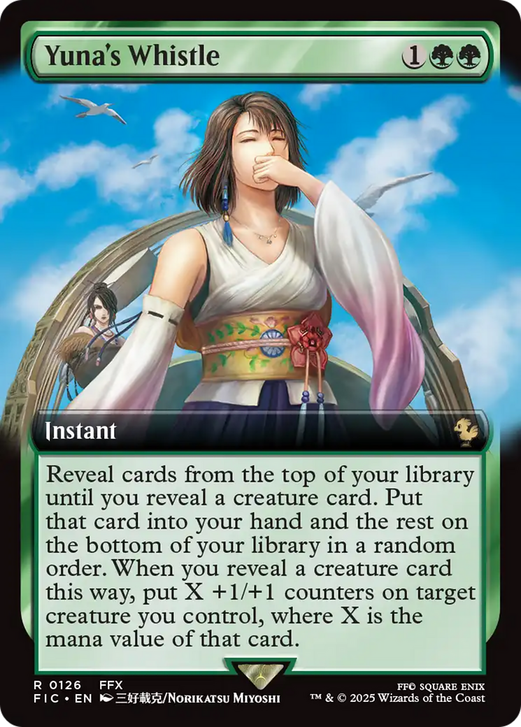 Yuna's Whistle (Extended Art) [FINAL FANTASY Commander] | Good Games Adelaide SA