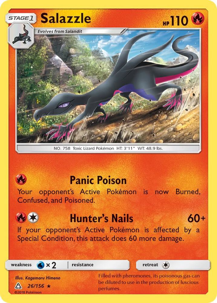 Salazzle 26/156 (SM - Ultra Prism)  | Good Games Adelaide SA