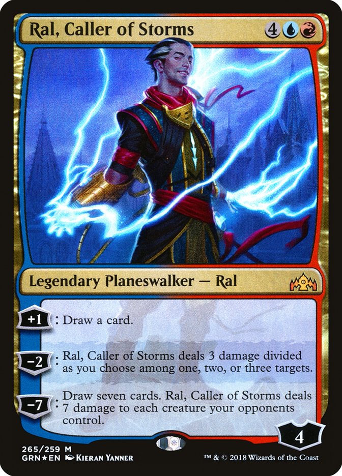 Ral, Caller of Storms 265 (Guilds of Ravnica)  - Foil | Good Games Adelaide SA