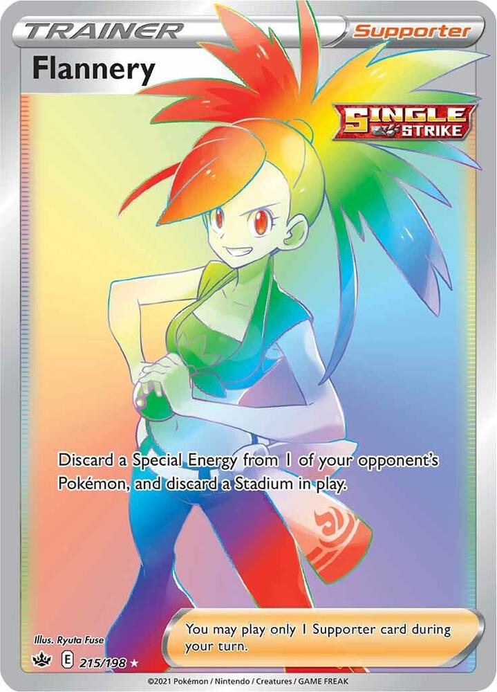 Flannery Secret 215/198 (SWSH06: Chilling Reign)  - Holofoil | Good Games Adelaide SA