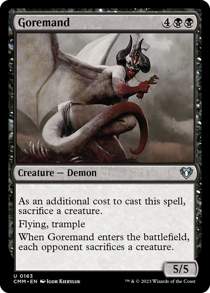 Goremand 163 (Commander Masters)  | Good Games Adelaide SA