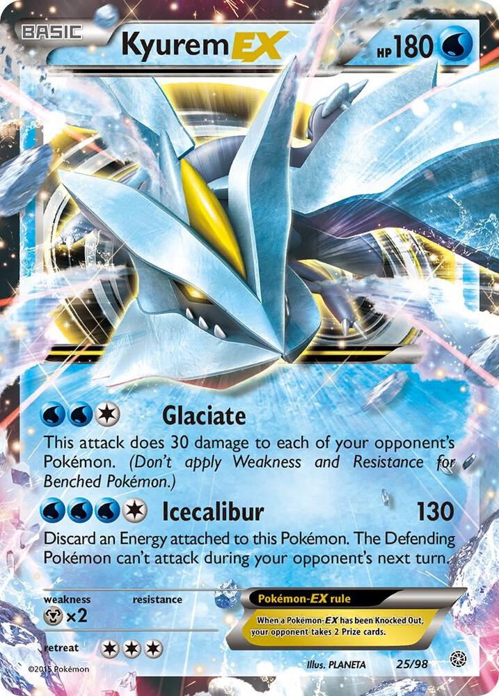 Kyurem EX 25/98 (XY - Ancient Origins)  - Holofoil | Good Games Adelaide SA