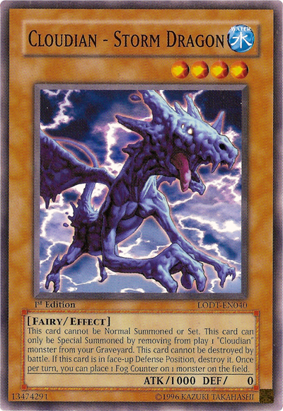Cloudian - Storm Dragon [LODT-EN040] Common | Good Games Adelaide SA