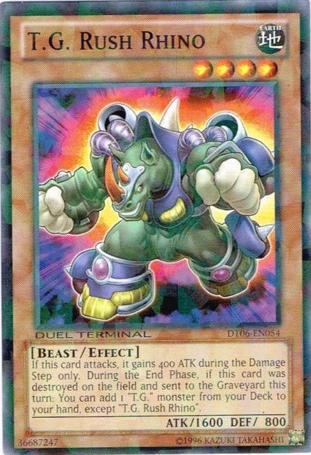 T.G. Rush Rhino [DT06-EN054] Common | Good Games Adelaide SA