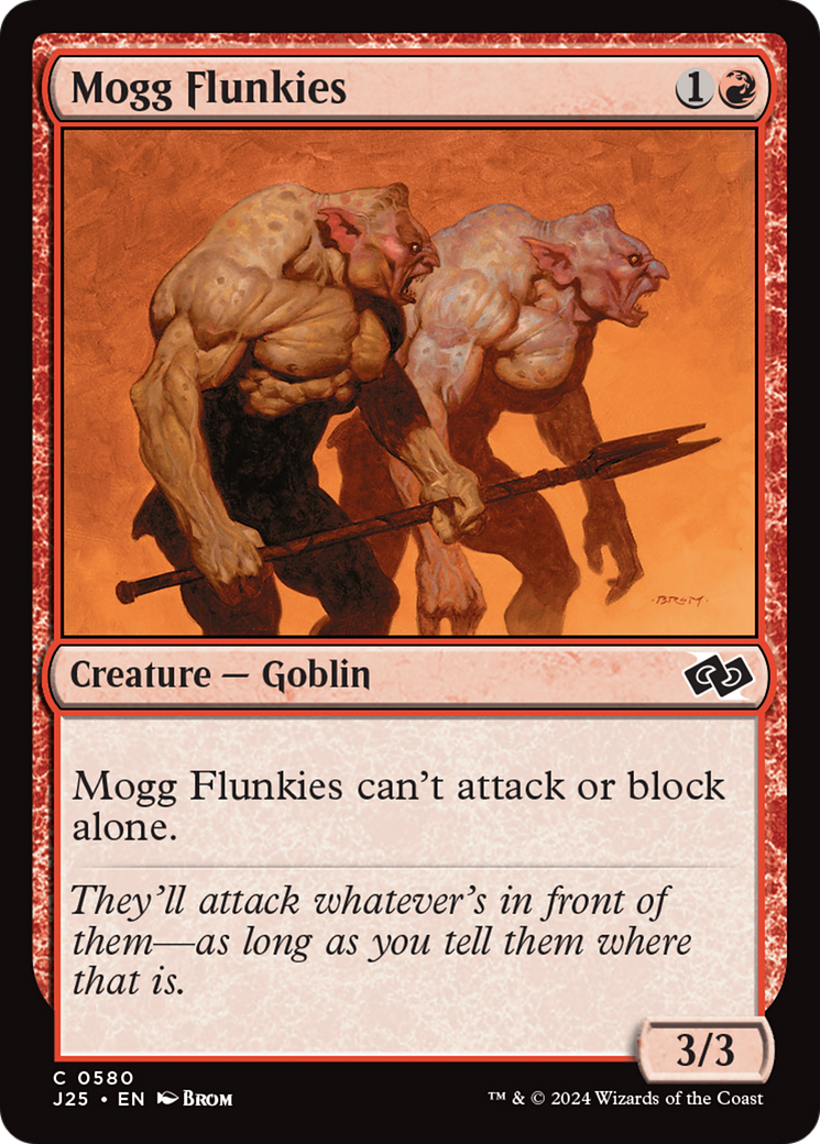 Mogg Flunkies [Foundations Jumpstart] | Good Games Adelaide SA