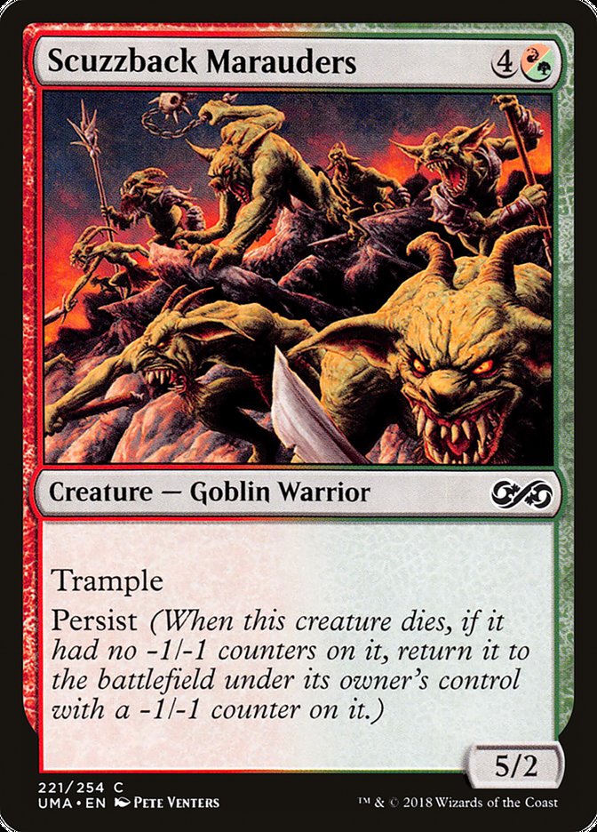 Scuzzback Marauders 221 (Ultimate Masters)  | Good Games Adelaide SA