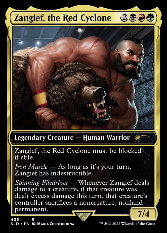 Zangief, the Red Cyclone [Secret Lair Drop Series] | Good Games Adelaide SA