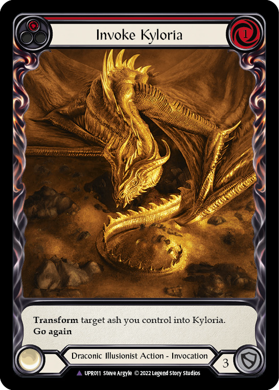 Invoke Kyloria // Kyloria (Marvel) [UPR011] (Uprising)  Cold Foil | Good Games Adelaide SA