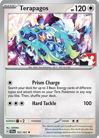 Terapagos Series 7 161/191 (Prize Pack Series Cards)  | Good Games Adelaide SA