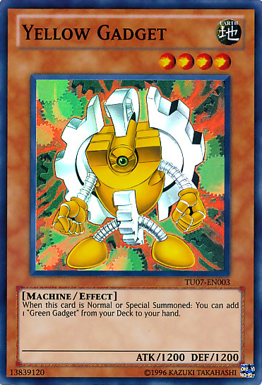 Yellow Gadget [TU07-EN003] Super Rare | Good Games Adelaide SA