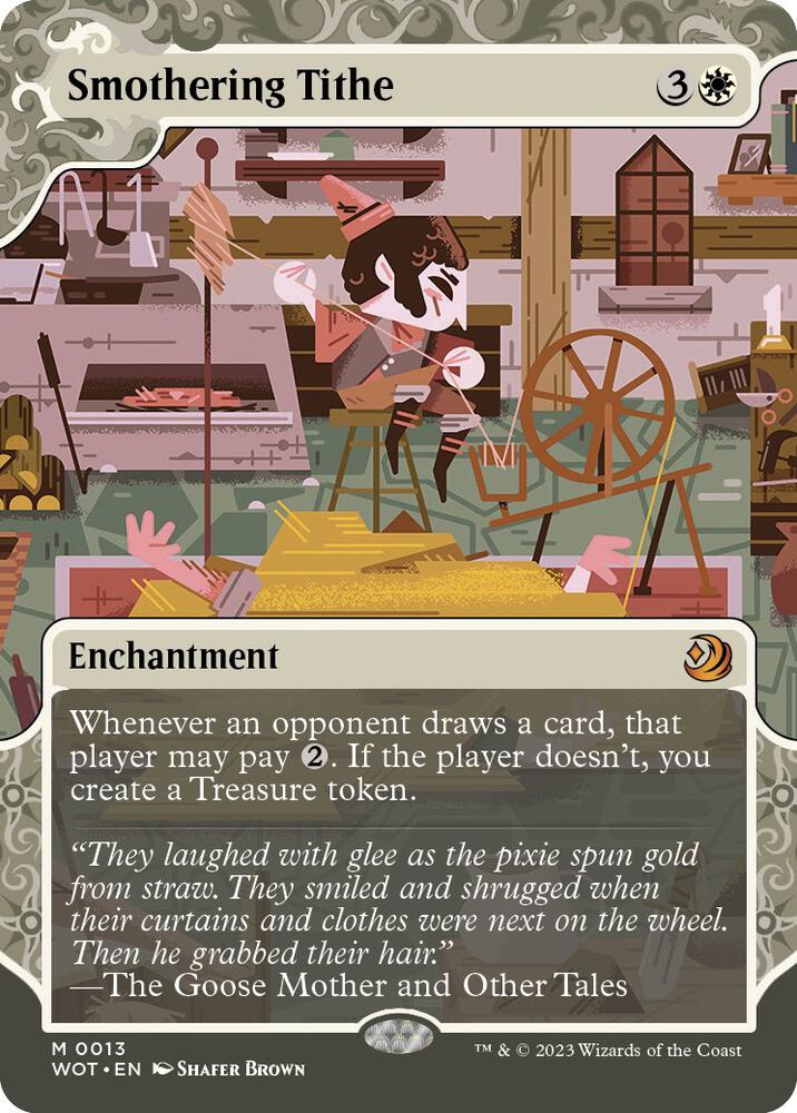Smothering Tithe 13 (Wilds of Eldraine: Enchanting Tales)  - Foil | Good Games Adelaide SA